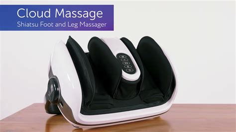 Shiatsu <strong>Massager</strong> with Heat & Vibration For Shoulder Legs <strong>Foot Calf</strong> Neck <strong>Massage</strong>. . Cloud massage foot and calf massager